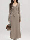 Elegant Design Sense Long Sleeve Dress