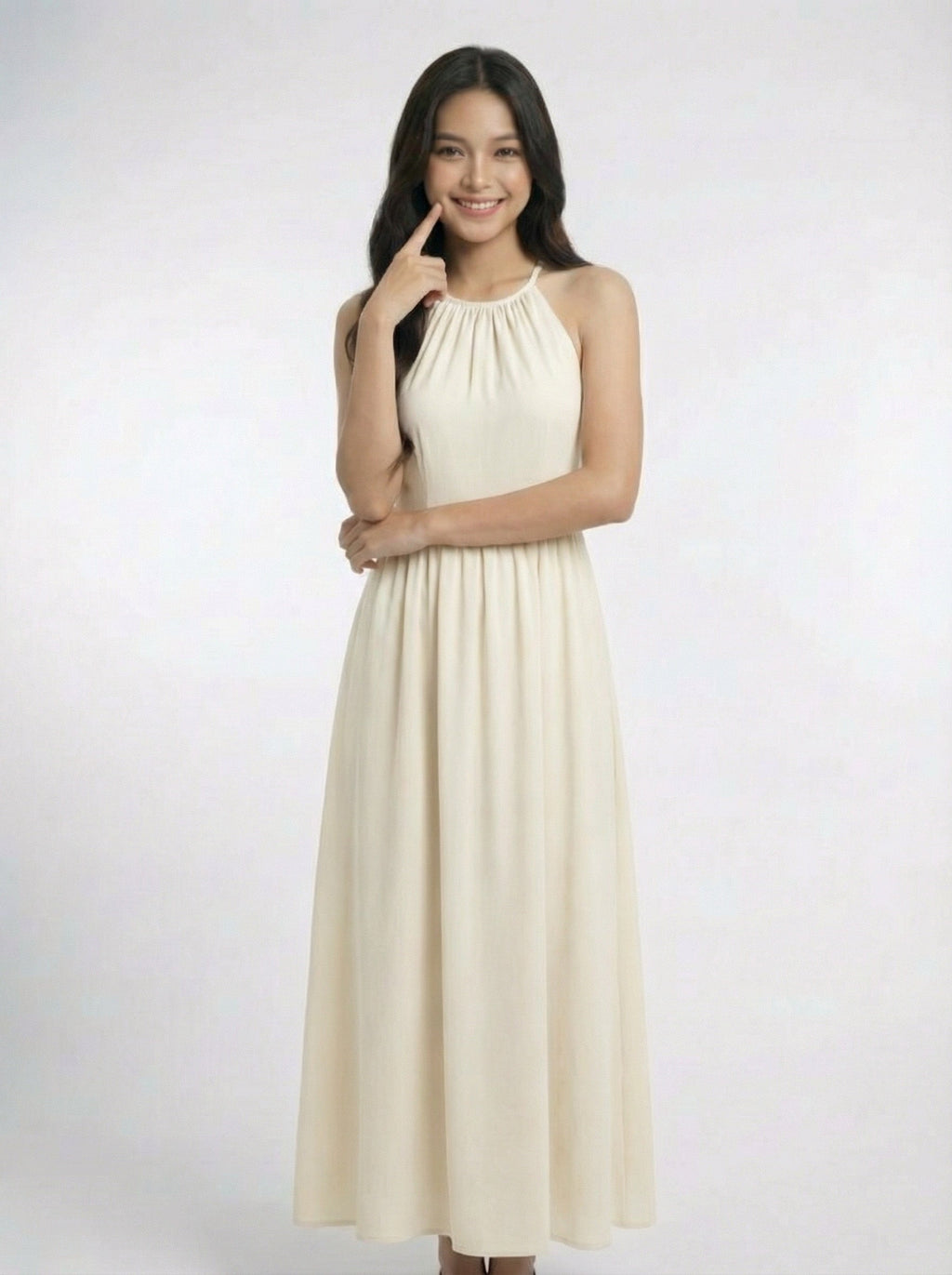 Sweet Beach Vacation Maxi Dress