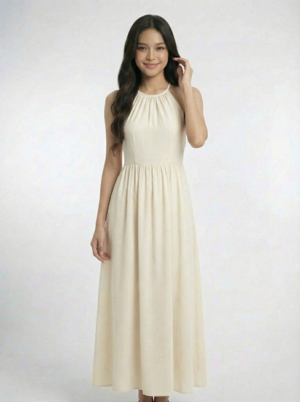 Sweet Beach Vacation Maxi Dress