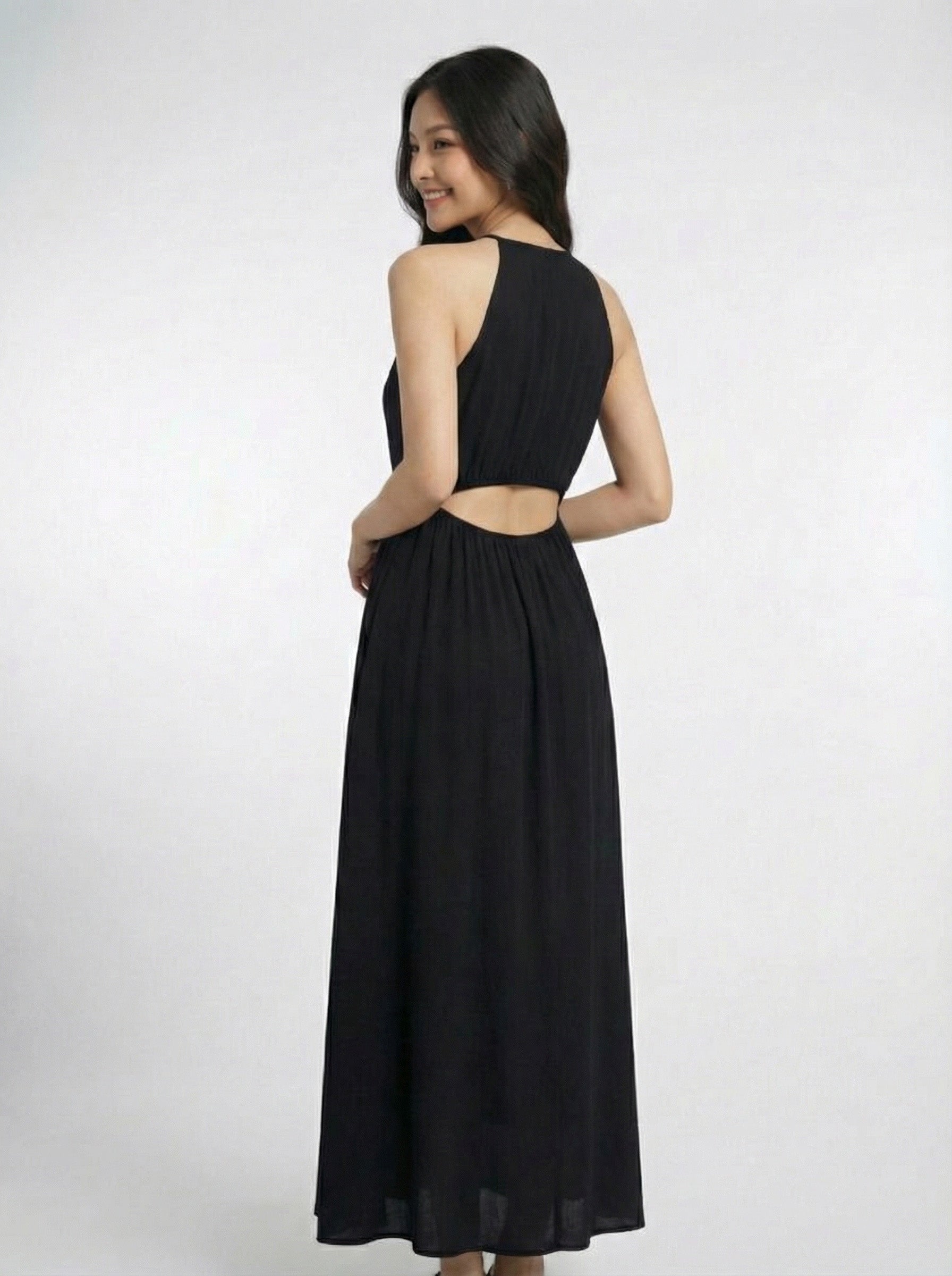 Sweet Beach Vacation Maxi Dress