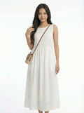 Versatile Slimming Sleeveless Maxi Dress