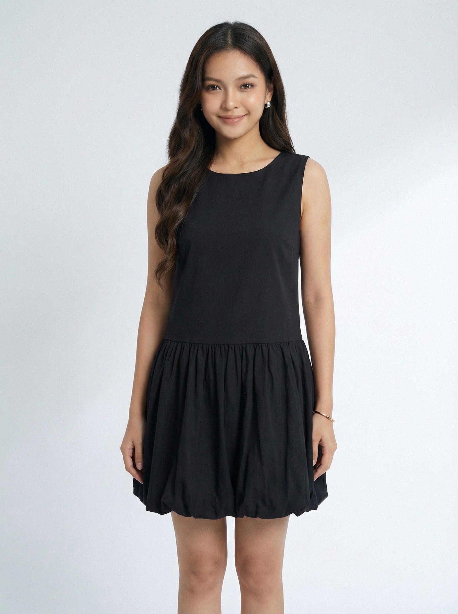 Elegant Loose Fit Sleeveless Tank Mini Dress