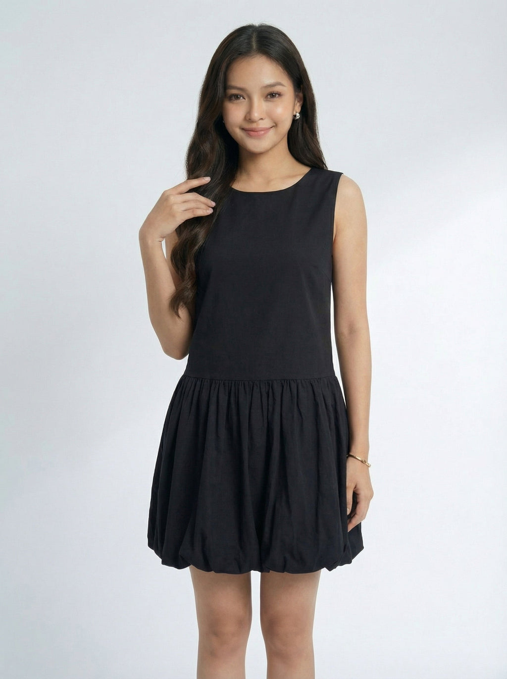 Elegant Loose Fit Sleeveless Tank Mini Dress